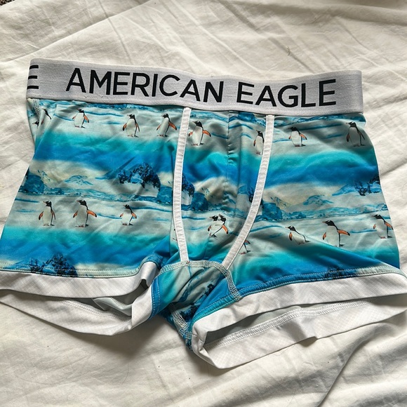 Penguin Animal Print 3in Flex Trunks - Picture 1 of 3